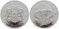 Preview: Somalia 100 Schilling Silber 2021 Elefant - 1 Unze Feinsilber (Mintmark COW)